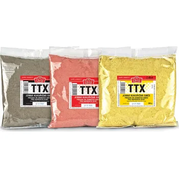 Návnadová surovina Chytil TTX - mletá kukuřičná placka 500 g Barva: Žlutá