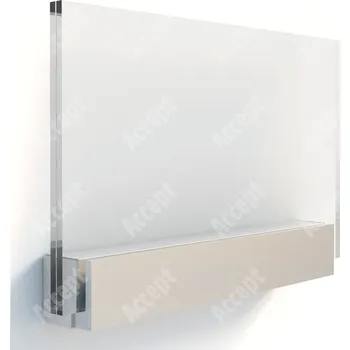 Informační tabulka Dveřní tabulka Kristallino 148 (170 x 105 mm) - rozměr 170 x 105 mm