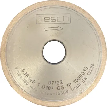 Brusný kotouč Diamantový brusný kotouč 1A1 D99 U12 X5 H22 - TESCH