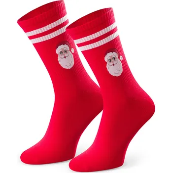 Dámské ponožky Vánoční ponožky Steven Merry Christmas 136 MEN Barva: Červená, Velikost: 41-43
