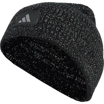 Čepice ADIDAS Čepice RunxCLIMAWARM L ČERNÁ|ŠEDÁ