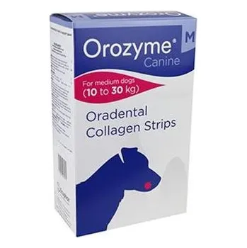Pamlsek pro psa Orozyme plátky žvýkací pro psy M 10-30kg 141g
