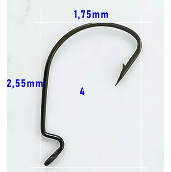 Rybářský háček OFFSETOVÝ HÁČEK KUMHO VEL 4 - 10KS