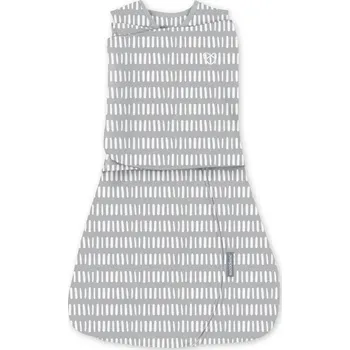 Zavinovačka Ingenuity INGENUITY Zavinovačka bavlněná ulitka konvertibilní s volným rukávem TOG 1 SwaddleMe™ Grey 3m+