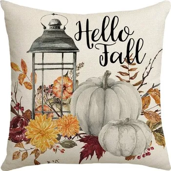 Povlak na polštářek Dekorační povlak 45x45cm - Podzim hello fall 193