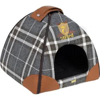 Pelíšek pro psa CAZO Kukaň pro psy a kočky Oxford 47 x 46 x 40 cm