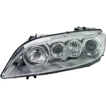 Přední světlomet Levé přední světlo Mazda 6 (GG/GY) 02-05 STŘÍBRNÉ S MLHOVKOU