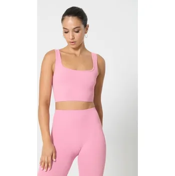 Dámské tričko Sinsay - Sportovní top - pastelová růžová - 001HC-03X - 001HC-03X-M_L