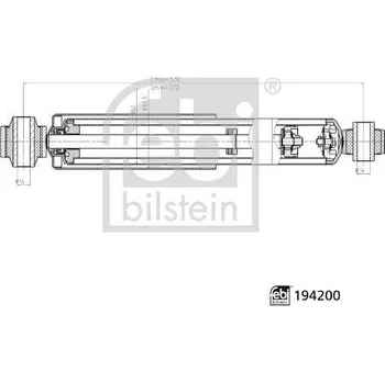 FEBI BILSTEIN 194200 Tlumič pérování (194200)