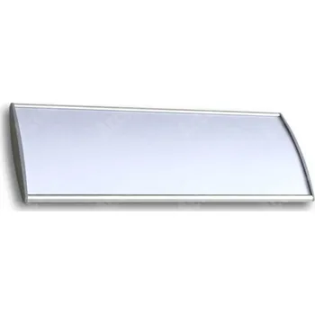 Informační tabulka Stříbrná dveřní tabulka Horizon A6 o velikosti&nbsp;297 x 105 mm