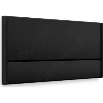 Informační tabulka Černá dveřní tabulka&nbsp;ACS&nbsp;o velikosti&nbsp;187 x 93 mm&nbsp;s&nbsp;nezásuvným systémem