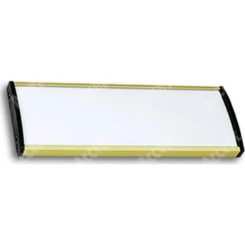 Informační tabulka Zlatá dveřní tabulka Plato Plus 050&nbsp;o velikosti&nbsp;148 x 50 mm