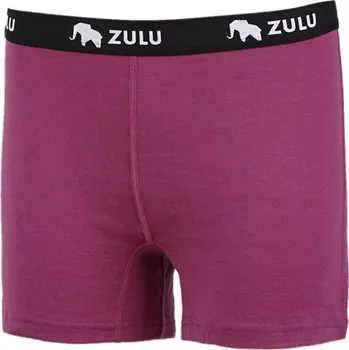 Kalhotky Dámské boxerky Zulu Merino 160 BS Velikost: M / Barva: fialová
