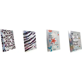 Sešit MITAMA DREAM&SHINE sešit A4 40+2 80gr čtverečky Dream&Shine: Magic