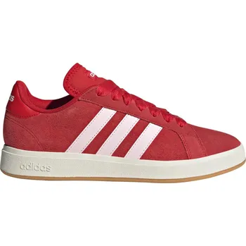 Pánská obuv ADIDAS Boty Grand Court Base 00s 39 2/3 BÍLÁ|RŮŽOVÁ|ČERVENÁ