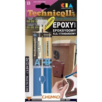 Průmyslové lepidlo TECHNICQLL EPOXY STANDARD - Standardní epoxidové lepidlo 2x12ml