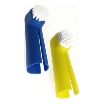 Zubní kartáček Kartáček zubní na prst pes KAR 2ks