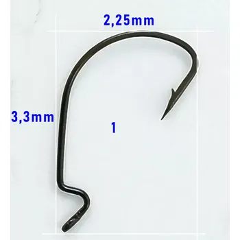 Rybářský háček OFFSETOVÝ HÁČEK KUMHO VEL 1 - 10KS