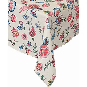 ubrus Teflonový ubrus - FOLK 140x180 ovál