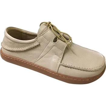 Dámská zdravotní obuv Dámské barefootové polobotky De-plus DE-2504-BF-BEŽ, béžové 37