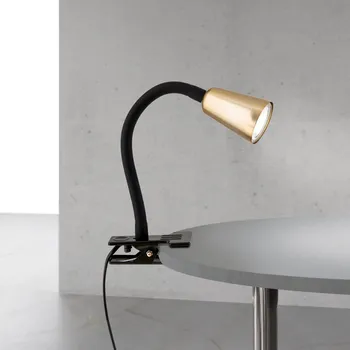 Lampička Orion Svítidlo Dotty, mosazná barva, výška 33 cm, GU10 1 x 10 W LED - Doprava zdarma