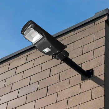 LED solární pouliční svítidlo 6W, 800lm, 6000K Studená bílá