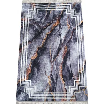 Koberec Kusový koberec HORECA NEW 118 tm.šedý Melír Do 0,9cm HORECA NEW 20/20/60 60x100 Šedá