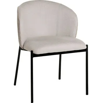 Jídelní židle Béžová čalouněná jídelní židle Somcasa Faina