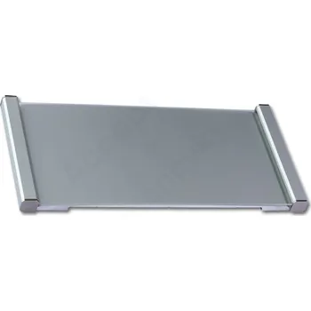 Informační tabulka Stříbrná dveřní tabulka Klassik Inox 162 o velikosti&nbsp;75 x 162 mm