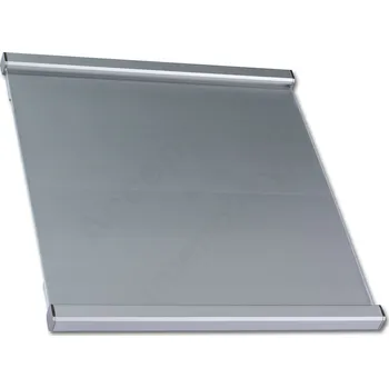 Informační tabulka Stříbrná dveřní tabulka Klassik Inox 162 o velikosti&nbsp;148 x 162 mm