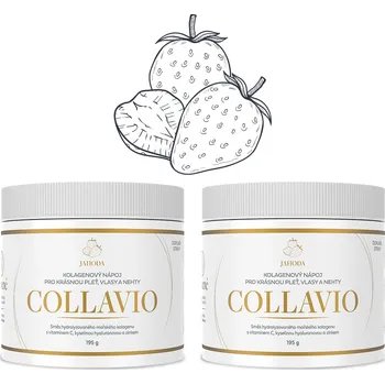 Kloubní výživa Luvené Kolagen drink Collavio jahoda 2x195 g