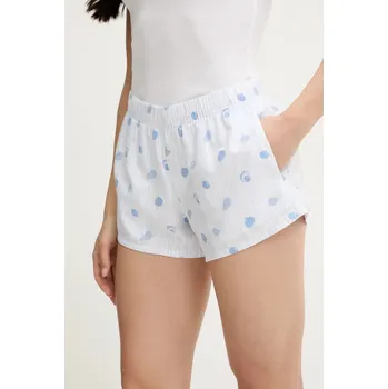 Dámské pyžamo Bavlněné pyžamové šortky Hollister Co. KI346.5023.204 modrá 50X, vel. XL