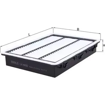 Vzduchový filtr KNECHT Vzduchový filtr KNC LX 4492