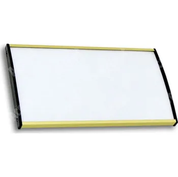 Informační tabulka Zlatá dveřní tabulka Plato Plus 105&nbsp;o velikosti&nbsp;187 x 105 mm