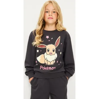 Dívčí mikina Sinsay - Mikina typu crewneck Pokemon 2 pack - šedá - 043GA-90X - 043GA-90X-110