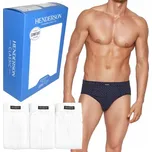 HENDERSON SLIPY PÁNSKÉ SLIPY 1446-K121 BÍLÉ BAVLNA M