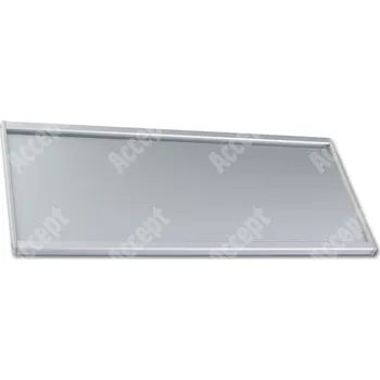 Informační tabulka Stříbrná dveřní tabulka Klassik Plus 132 o velikosti 297 x 132 mm