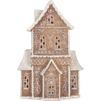 Bytová dekorace Perníková LED chaloupka Gingerbread Cotti - 16*8*23 cm