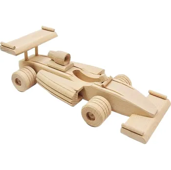 Dřevěná hračka Dřevotéka Dřevěná formule F1 24x11 cm Dřevěná formule F1 24x11 cm