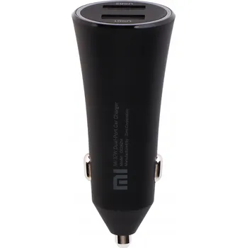 Automobilová Xiaomi, 2x USB 3.0, 37W, černá