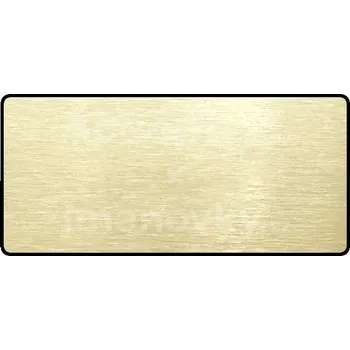 Značení Zlatý piktogram "PRÁZDNÝ S LINKOU" s černým textem a rámečkem -