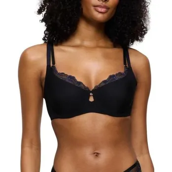 Dámské spodní prádlo Dámská podprsenka TRIUMPH 10224872 Wild Gardenia Florale černá 75F
