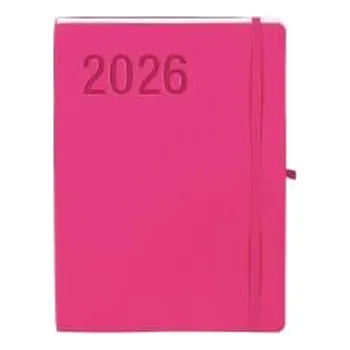 Diář Kalendarz 2026 B5 Impresja różowy TDW