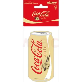 Vůně do auta Závěsná vůně Coca Cola Vanilla - plechovka