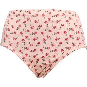 Kalhotky Dámské kalhotky Andrie PS 1710 kytičky tělová velikost 5XL-62/64