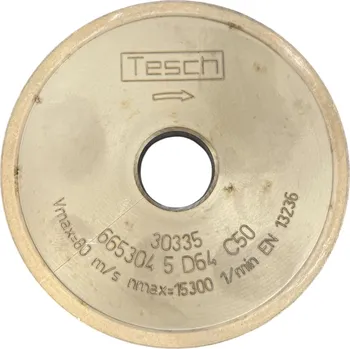 Brusný kotouč Diamantový brusný kotouč 1A1 D98 U17 X5 H22 - TESCH