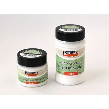 Kancelářské lepidlo Lepidlo a lak na decoupage textilu - bal. 50 ml