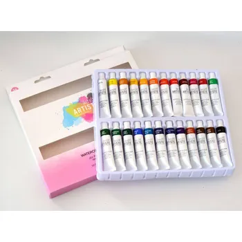 Vodová barva Akvarelové barvy Artiste sada 24 x 12 ml