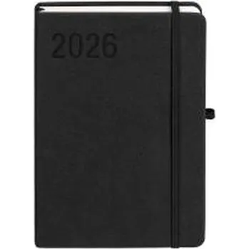 Diář Kalendarz 2026 A5 Sakura czarny DNS