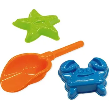 Hra na zahradu Lopatka + formičky 2ks 12m+